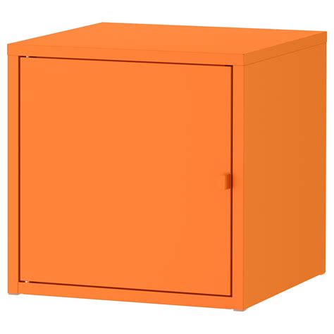 ikea orange metal box|ikea metal storage cupboard.